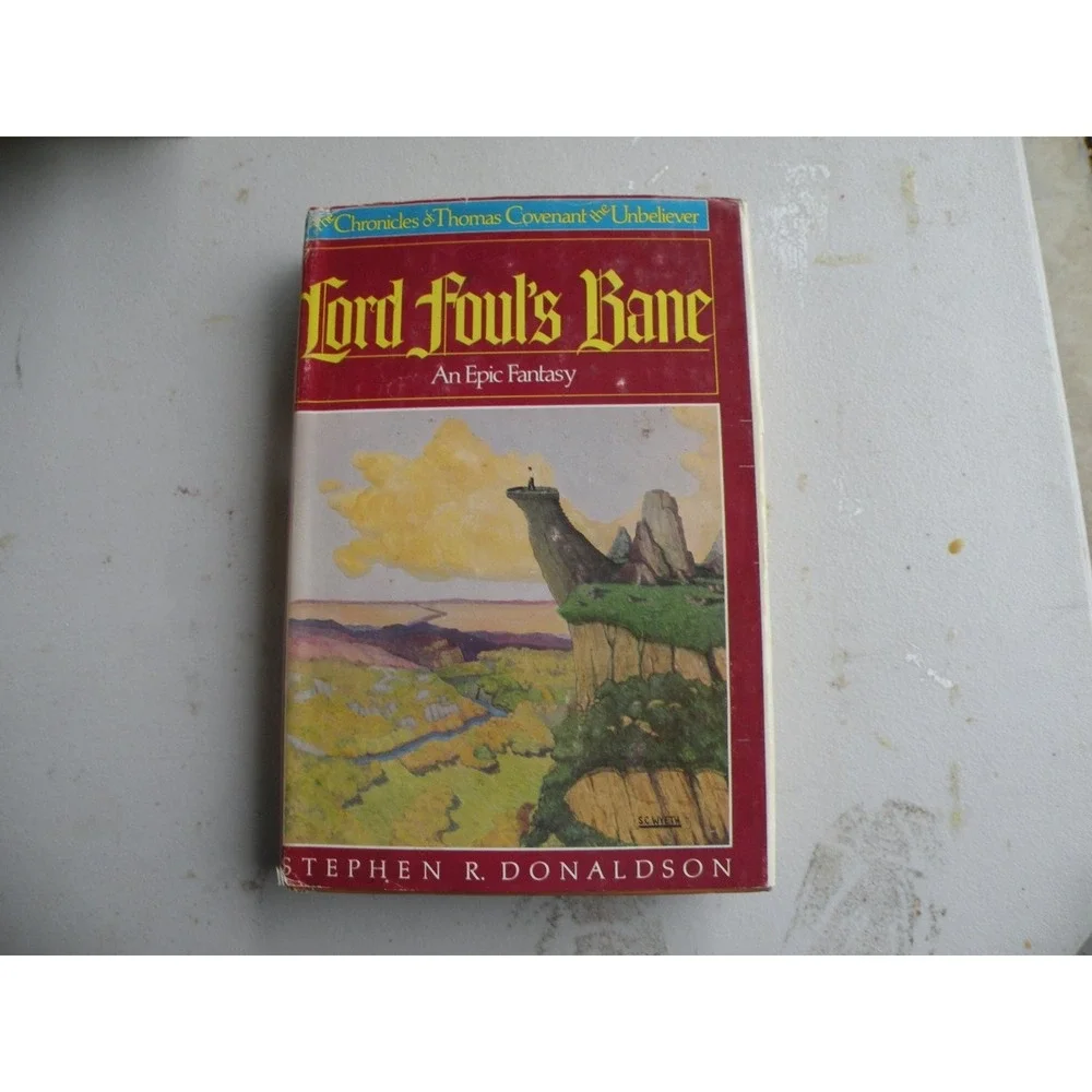 Lord Foul's Bane Stephen R. Donaldson 1977 Epic Fantasy Del Rey Ballantine Book